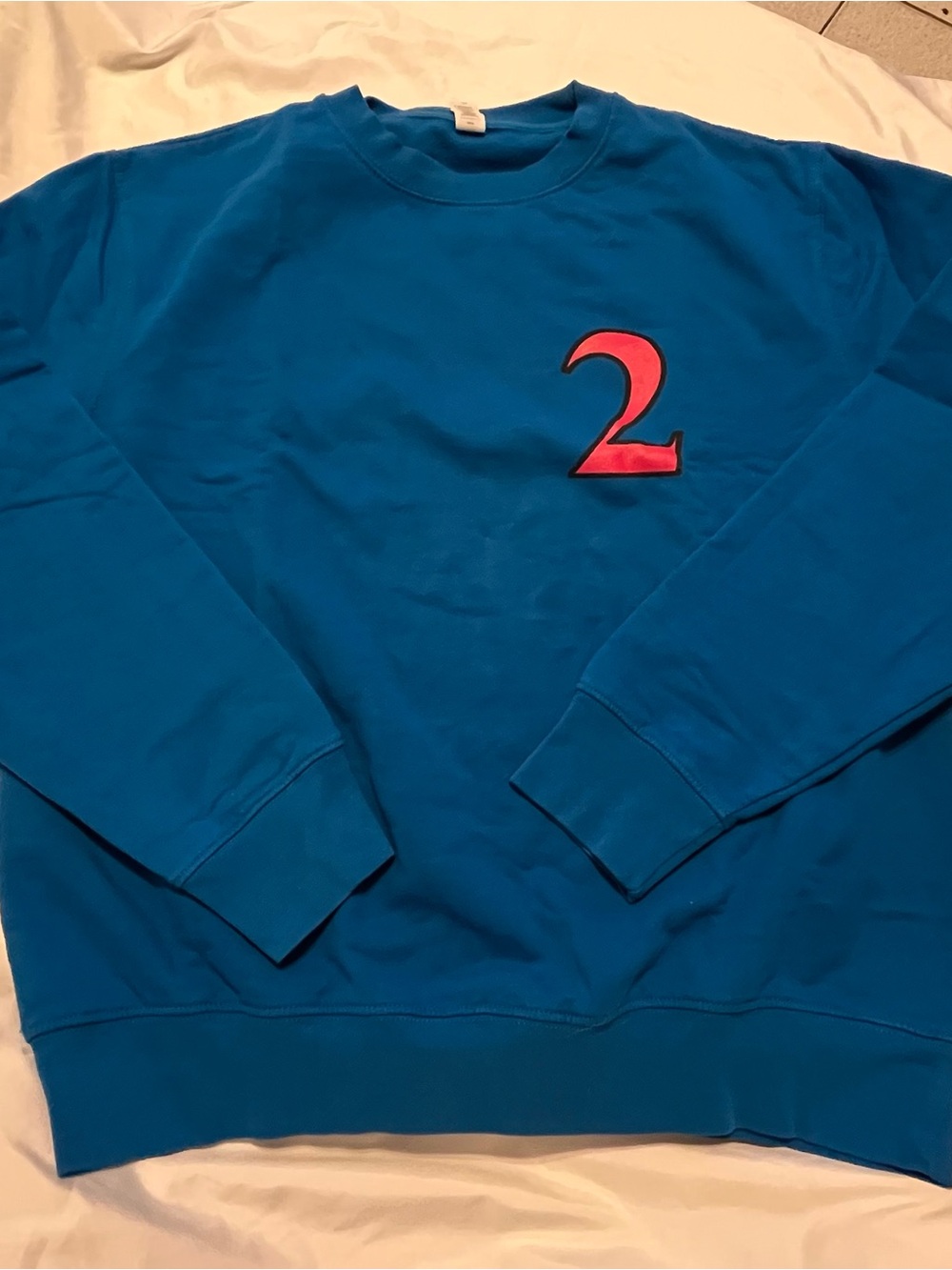 Blue Crewneck Sweatshirt Supermarket Sweep